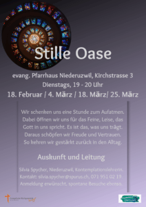 Flyer Stille-Oase Uzwil